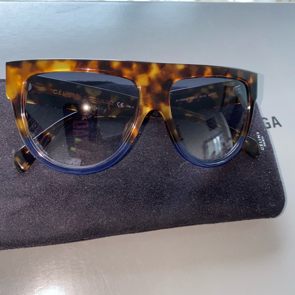Celine two time flattop Sunglasses 100% Authentic